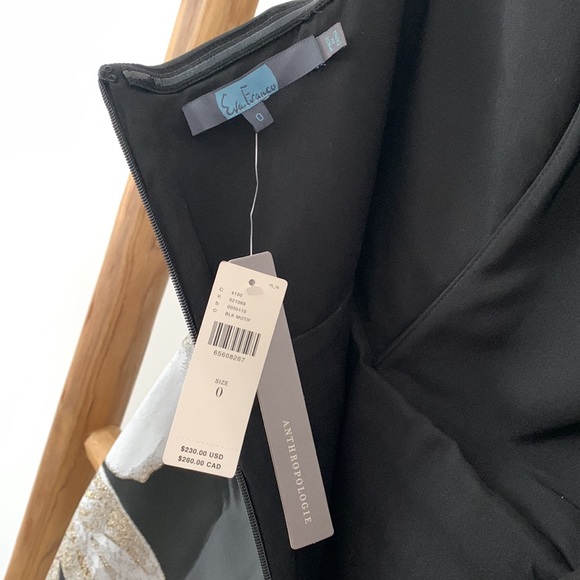 Brand new Anthropologie elegant floral strapless dress by Eva Franco with tag. - Picture 5 of 6